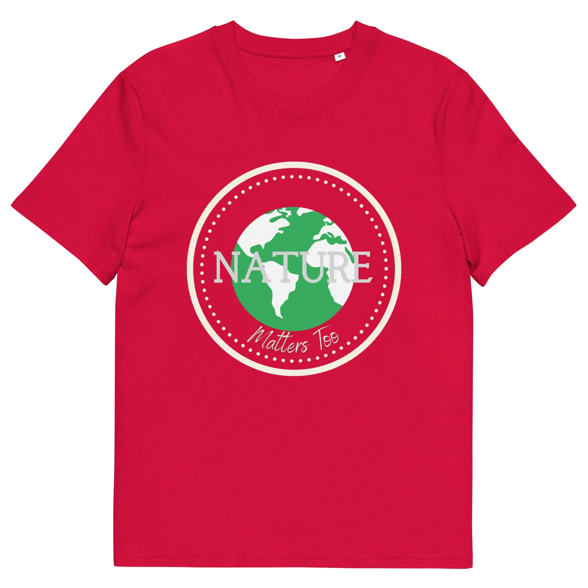 Nature matters too, Unisex sustainable  t-shirt