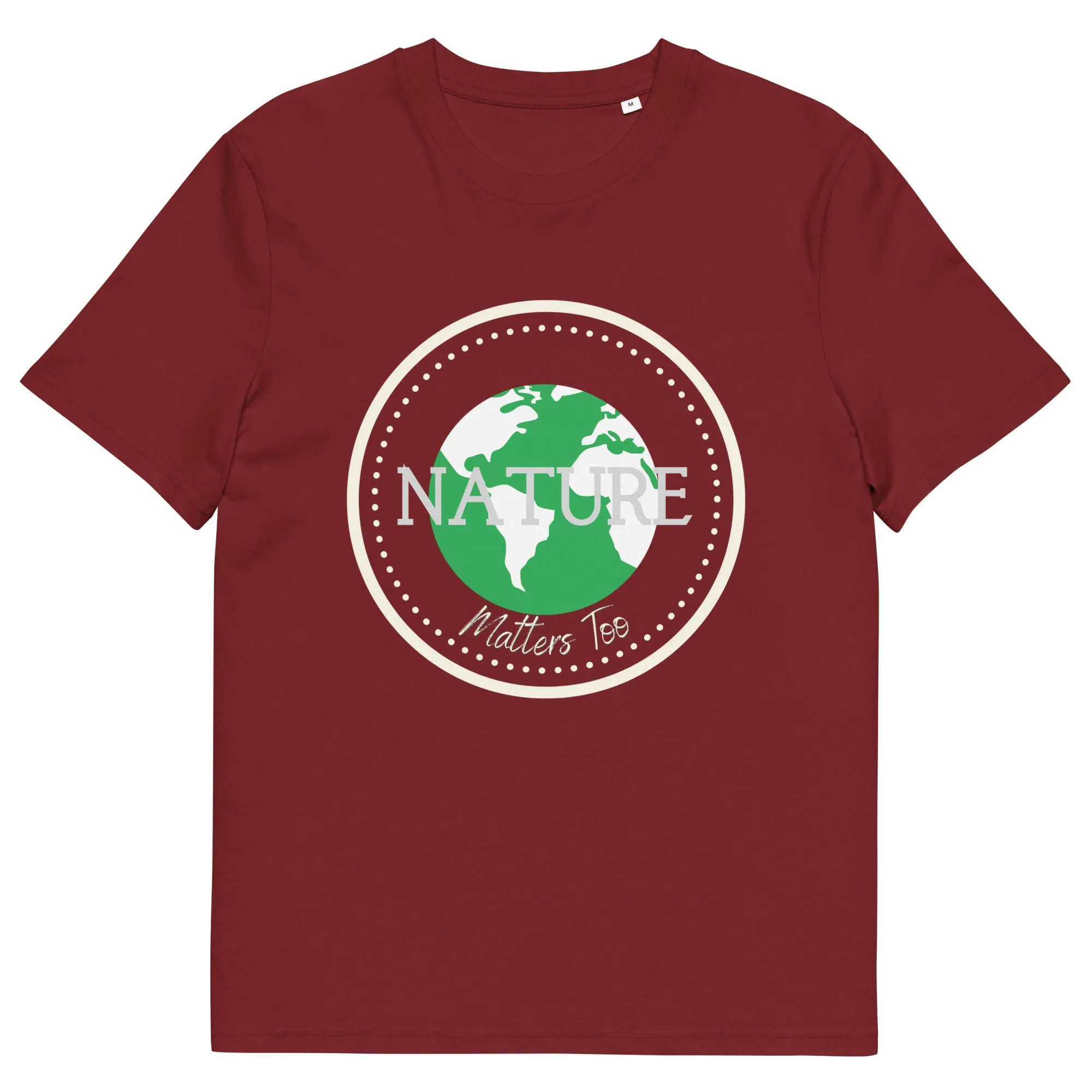 Nature matters too, Unisex sustainable  t-shirt
