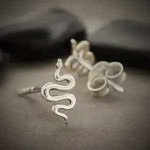 Nina Designs Earrings: Snake Post