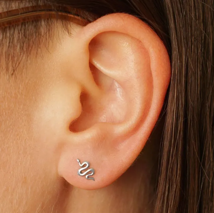 Nina Designs Earrings: Snake Post