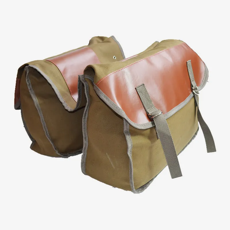 Outdoor Riding Storage Bag Mountain Bicycle Canvas Equipment Pack