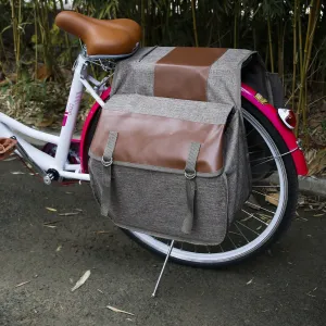 Outdoor Riding Storage Bag Mountain Bicycle Canvas Equipment Pack