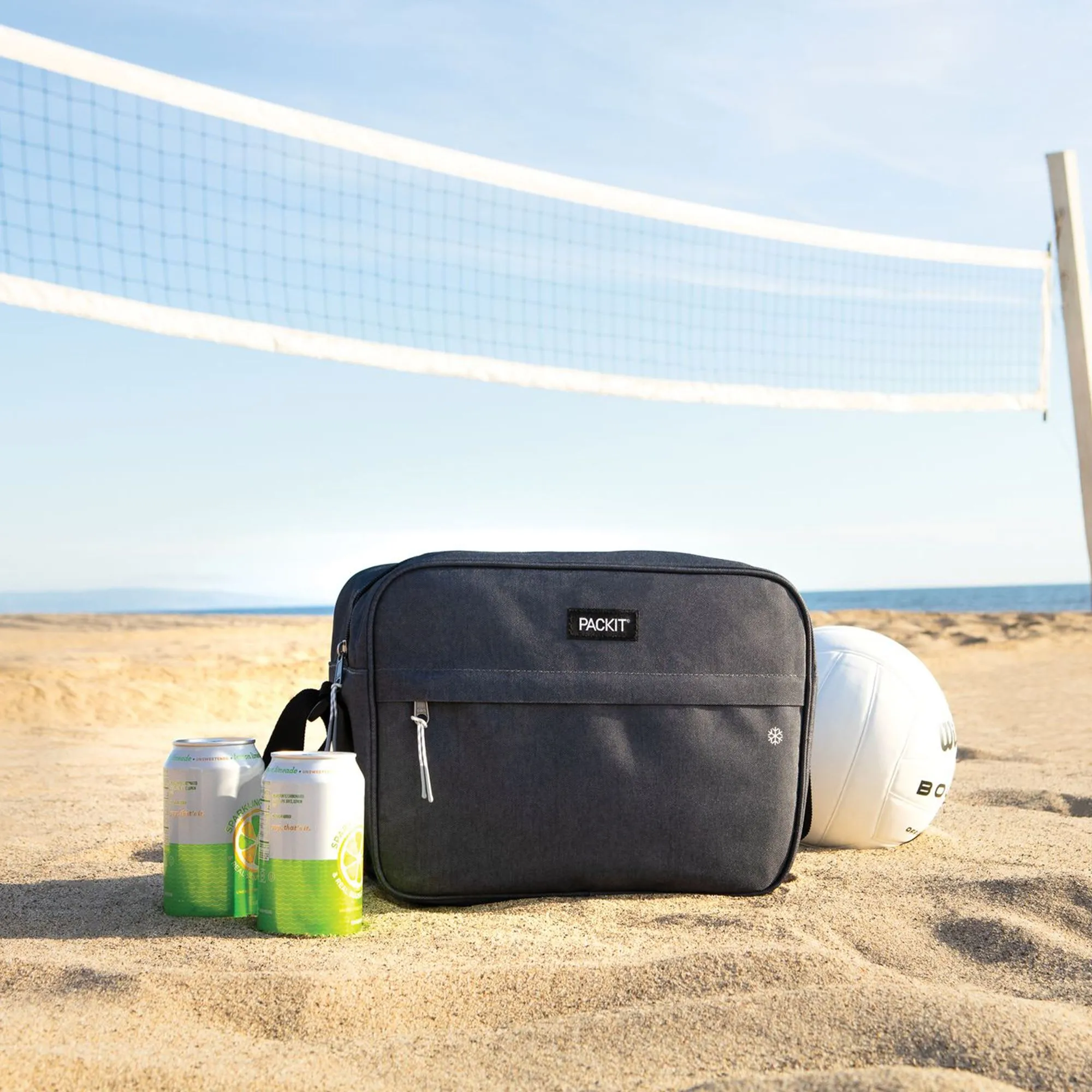 Packit Freezable Zuma Bag Charcoal