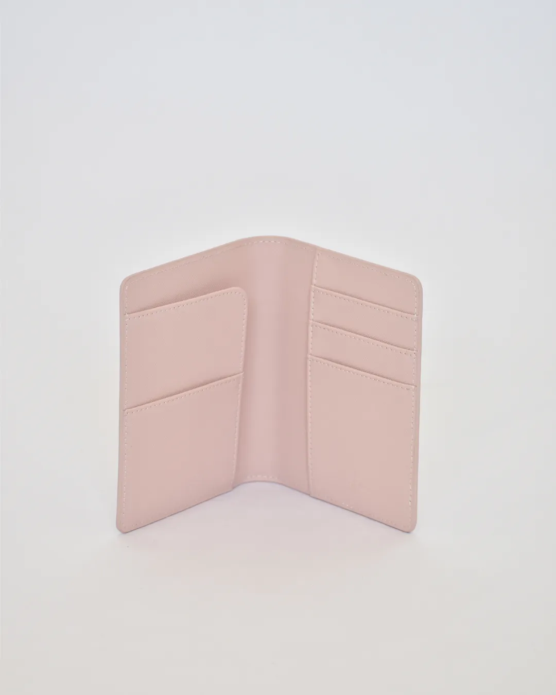 Personalised Leather Passport Holder- Pink