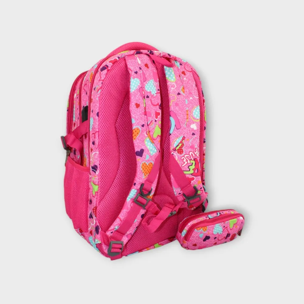 Pinkish 20 Inches School Set