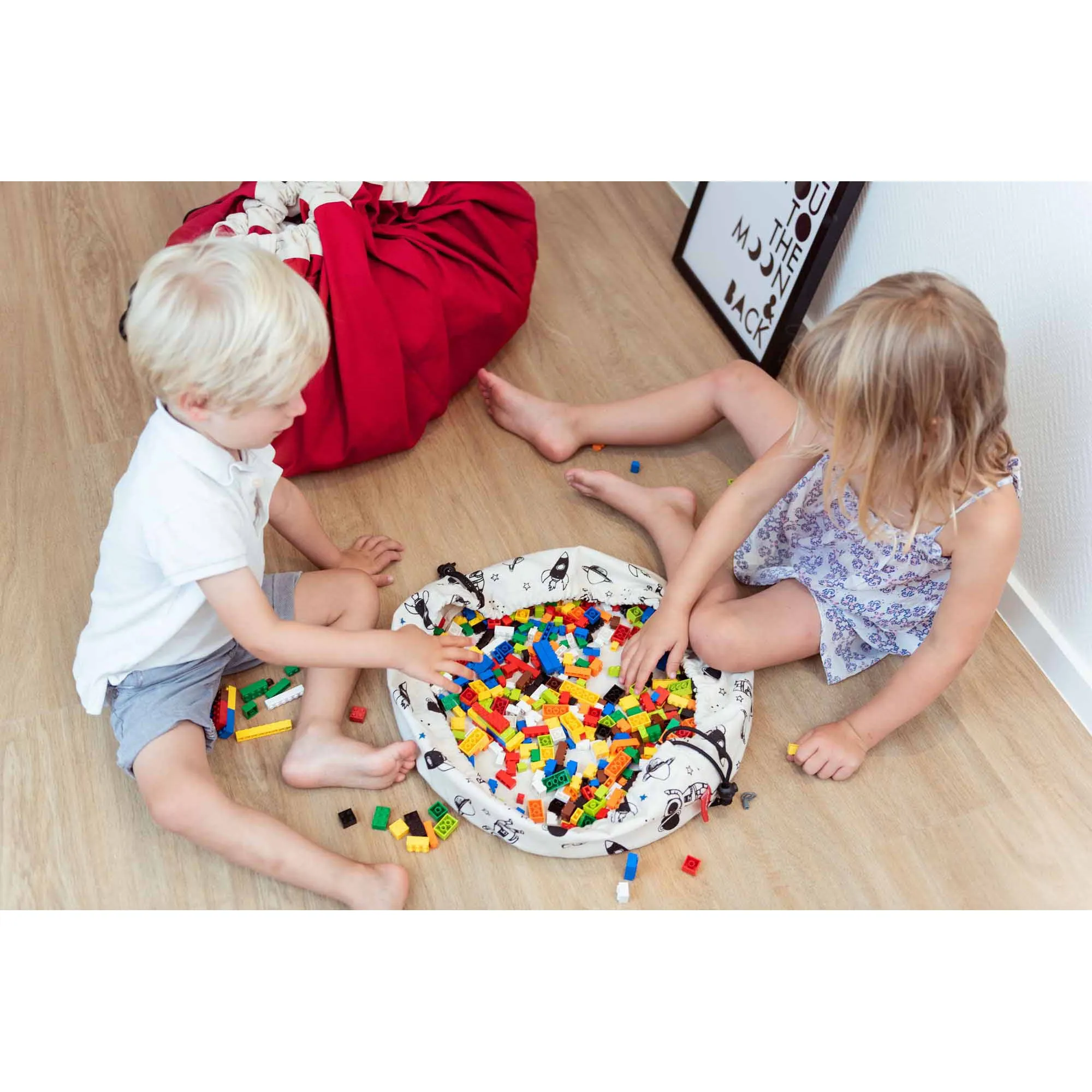 Play&Go Mini Storage Bag - Space - Ø40cm