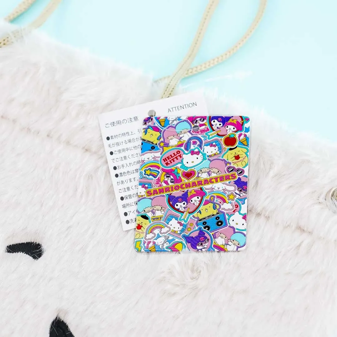 Pochacco Fluffy Shoulder Bag