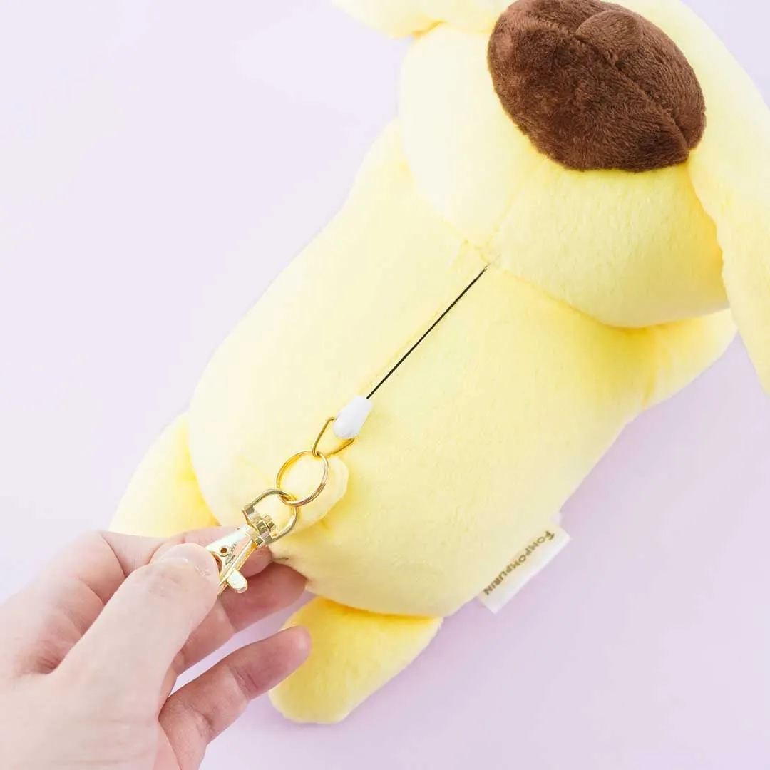 Pompompurin Lying Down Plushie Pass Case