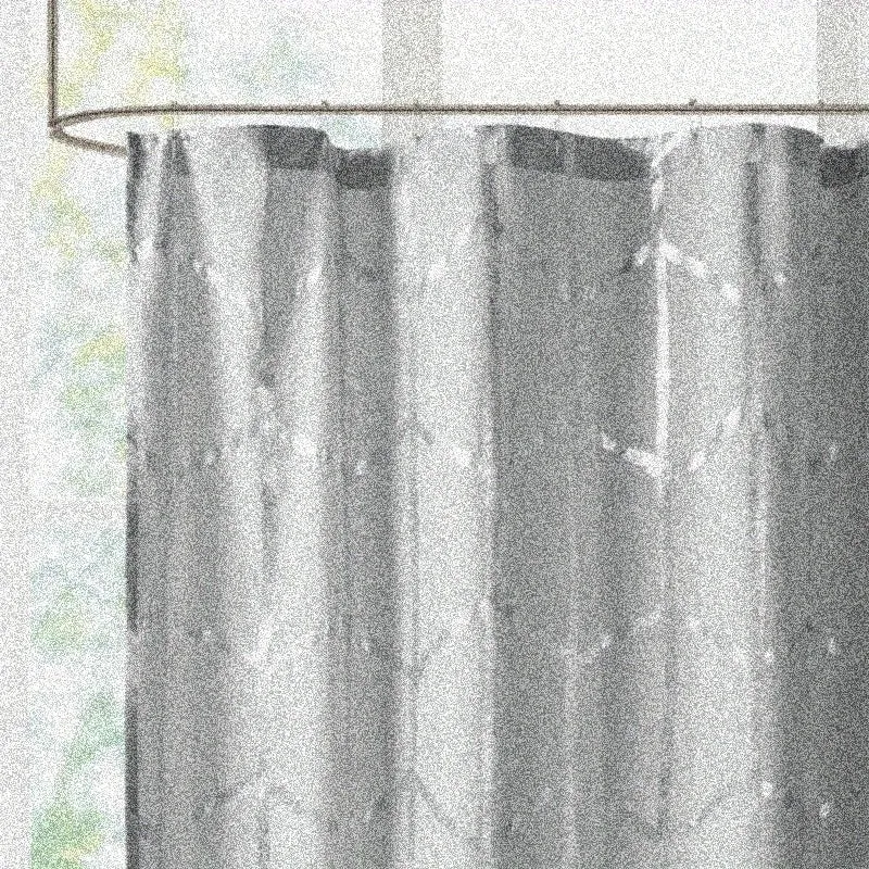 Premium Metallic Printed Shower Curtain for Luxurious Bathrooms