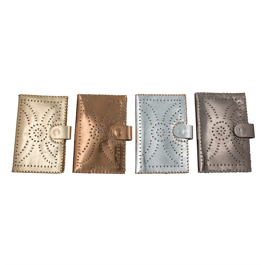 PUNCH LEATHER PASSPORT HOLDER