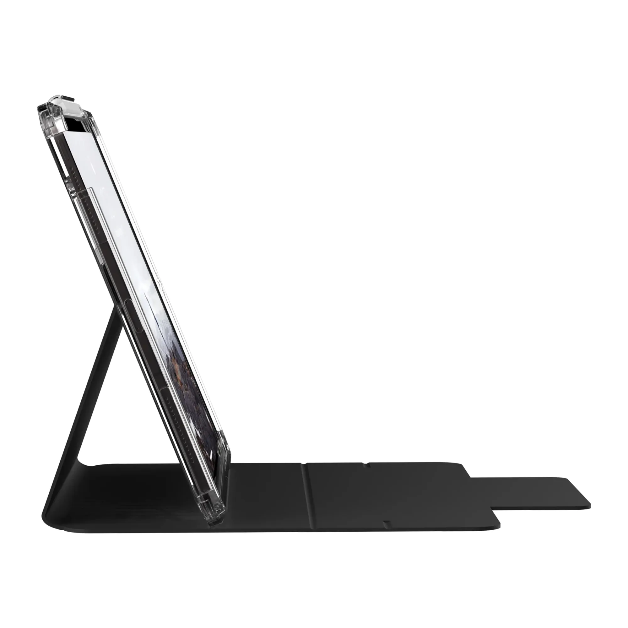[RACKV2_CLEARANCE] UAG [U] Lucent for iPad Pro 12.9" ( 5th Gen - 2021 ) M1 Chip Case - Black - Ice (Barcode: 810070360214 )
