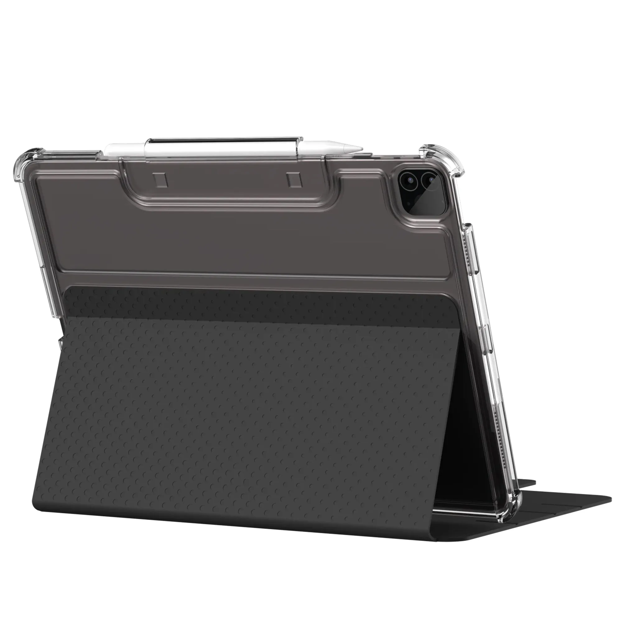 [RACKV2_CLEARANCE] UAG [U] Lucent for iPad Pro 12.9" ( 5th Gen - 2021 ) M1 Chip Case - Black - Ice (Barcode: 810070360214 )