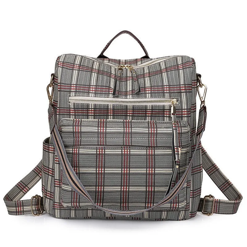 RETRO BAG LARGE CAPACITY BACKPACK WOMEN'S BACKPACK