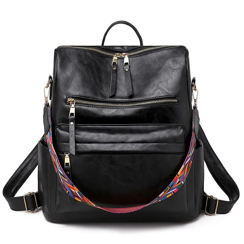 RETRO BAG LARGE CAPACITY BACKPACK WOMEN'S BACKPACK