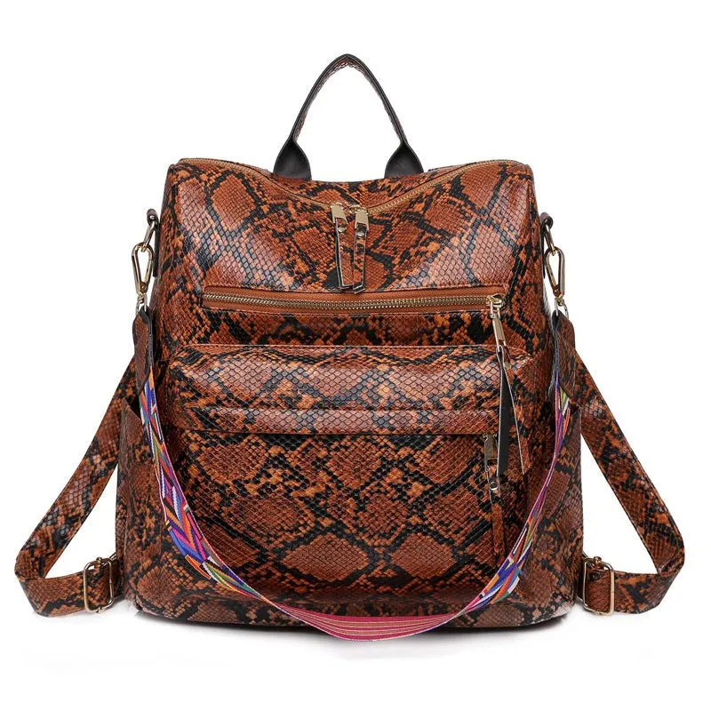 RETRO BAG LARGE CAPACITY BACKPACK WOMEN'S BACKPACK