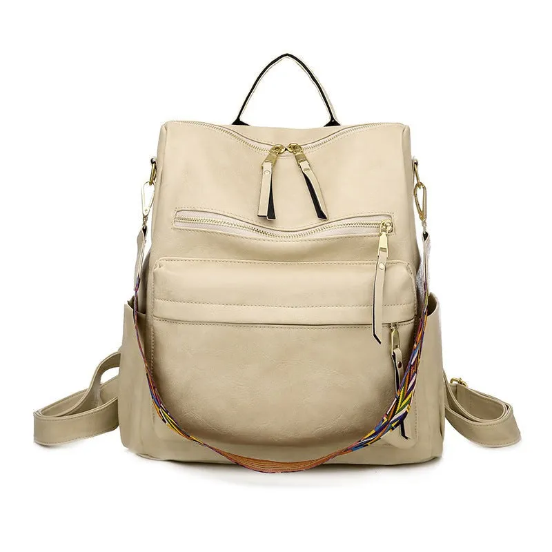 RETRO BAG LARGE CAPACITY BACKPACK WOMEN'S BACKPACK