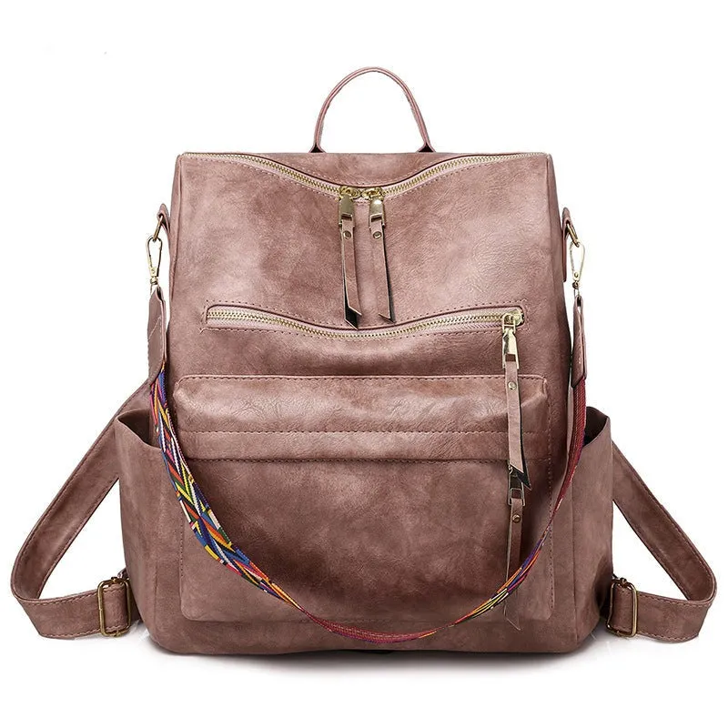 RETRO BAG LARGE CAPACITY BACKPACK WOMEN'S BACKPACK
