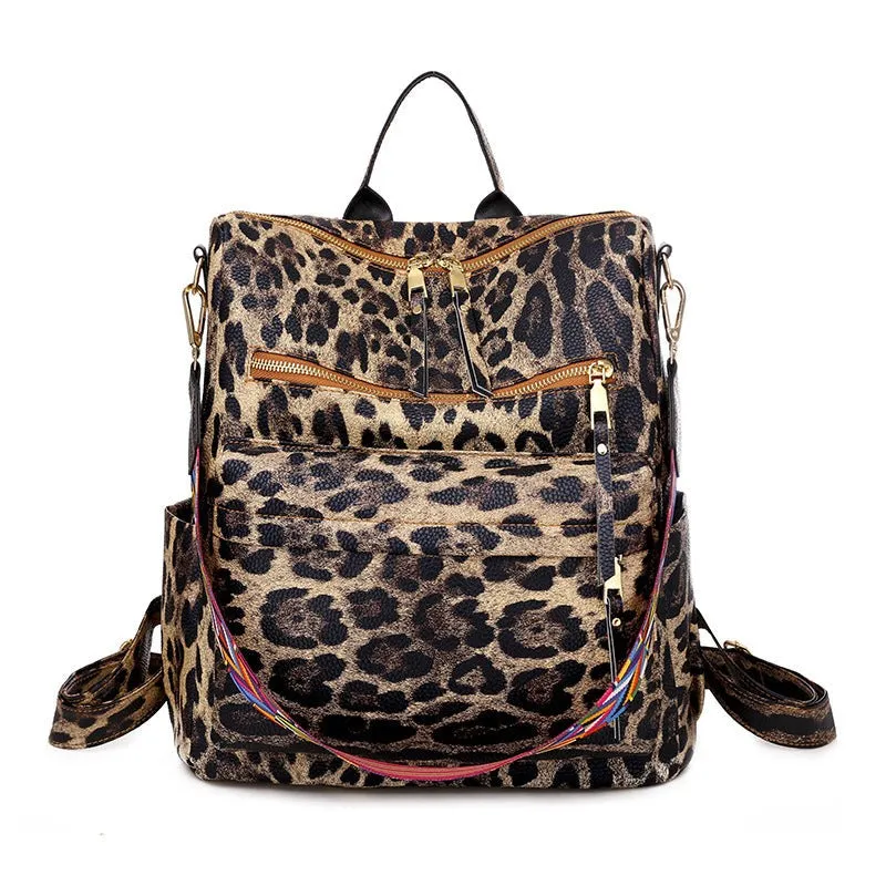 RETRO BAG LARGE CAPACITY BACKPACK WOMEN'S BACKPACK