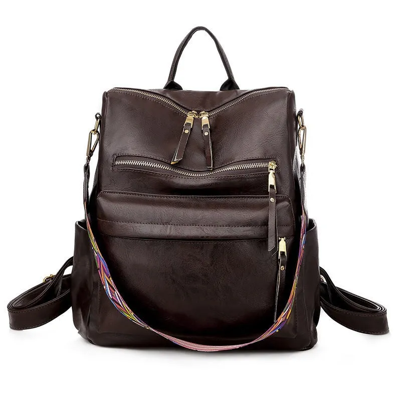 RETRO BAG LARGE CAPACITY BACKPACK WOMEN'S BACKPACK