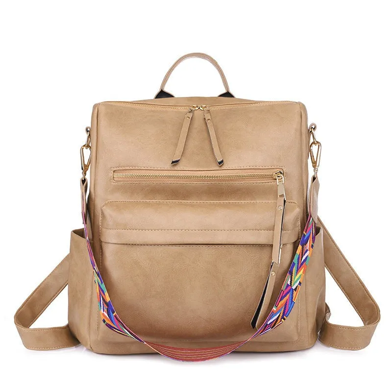 RETRO BAG LARGE CAPACITY BACKPACK WOMEN'S BACKPACK