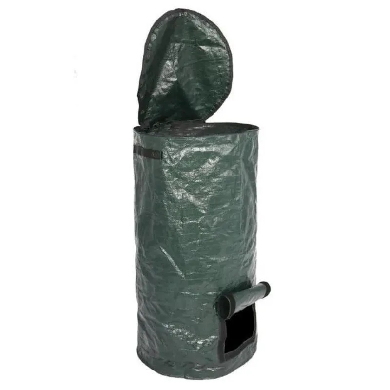 Reusable Organic Compost Bag Vegetable Fruit Waste PE Cloth Bags