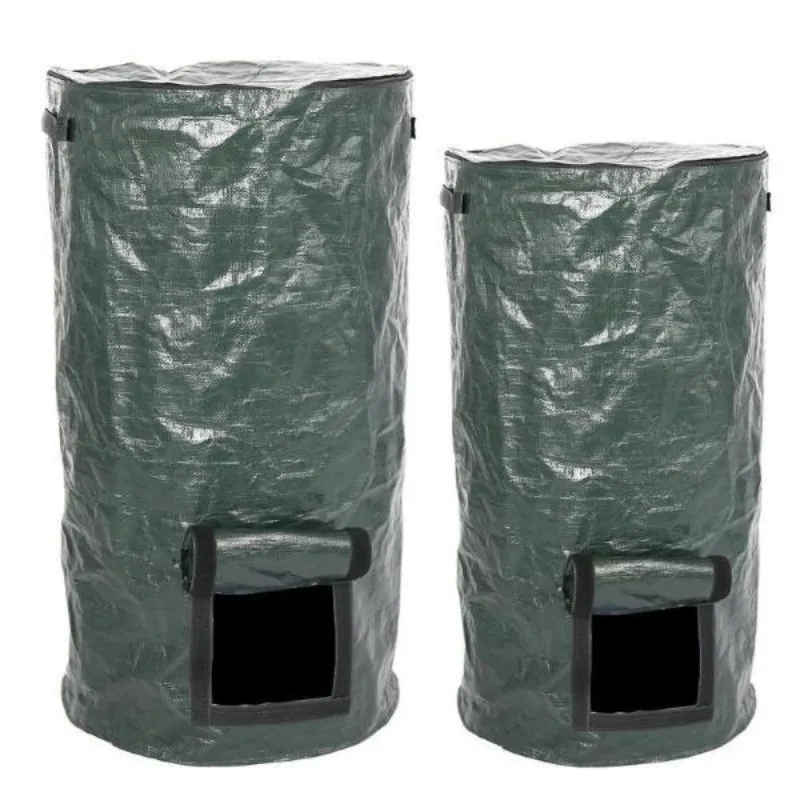 Reusable Organic Compost Bag Vegetable Fruit Waste PE Cloth Bags