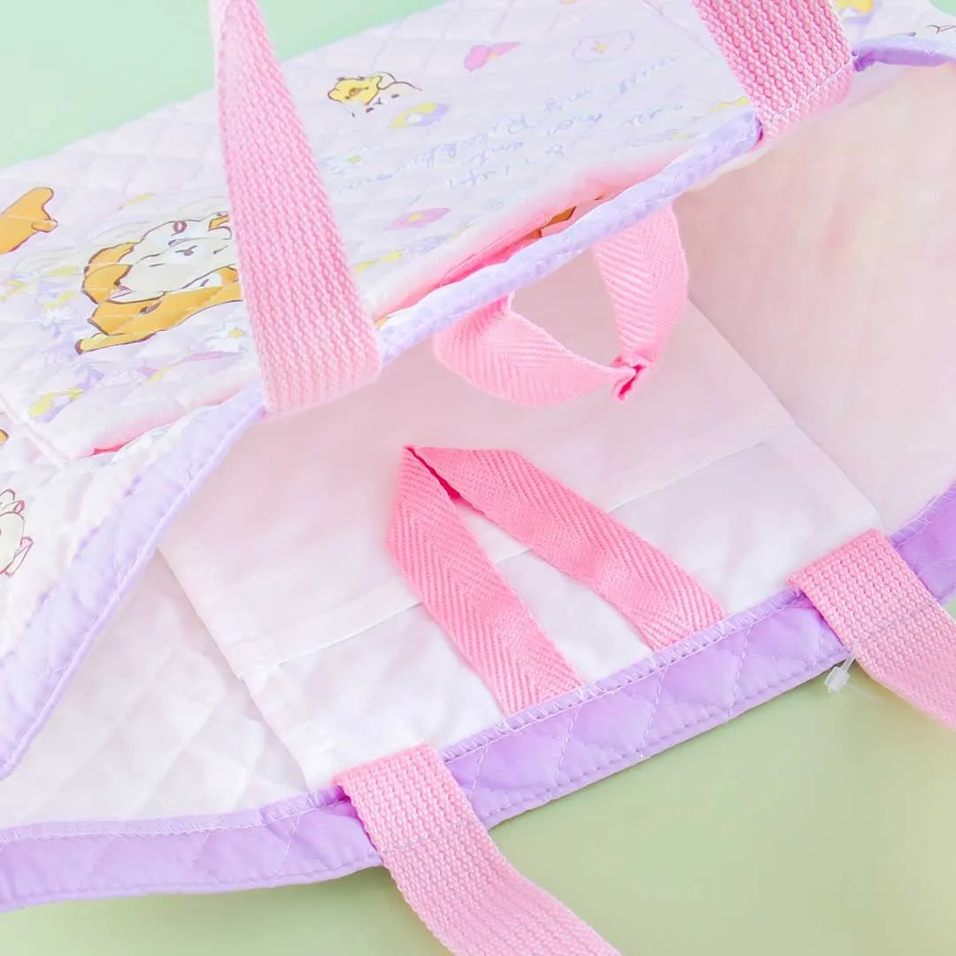 Rilakkuma Spring Flowers Quilted Handbag