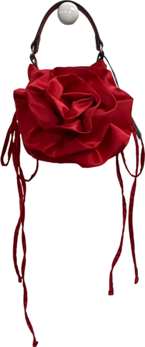 River Island Red Rose Handbag