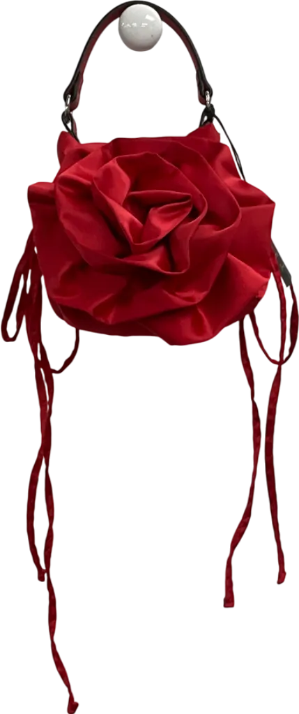 River Island Red Rose Handbag