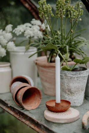 Rusty Candle Holder