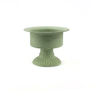 Sage Green Metal Cup