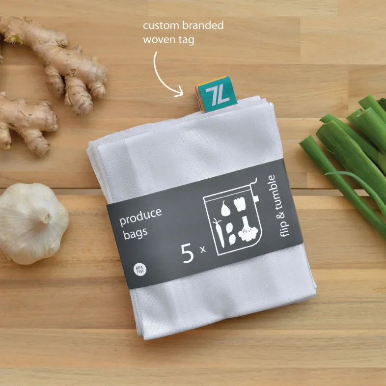 sample reusable produce bags