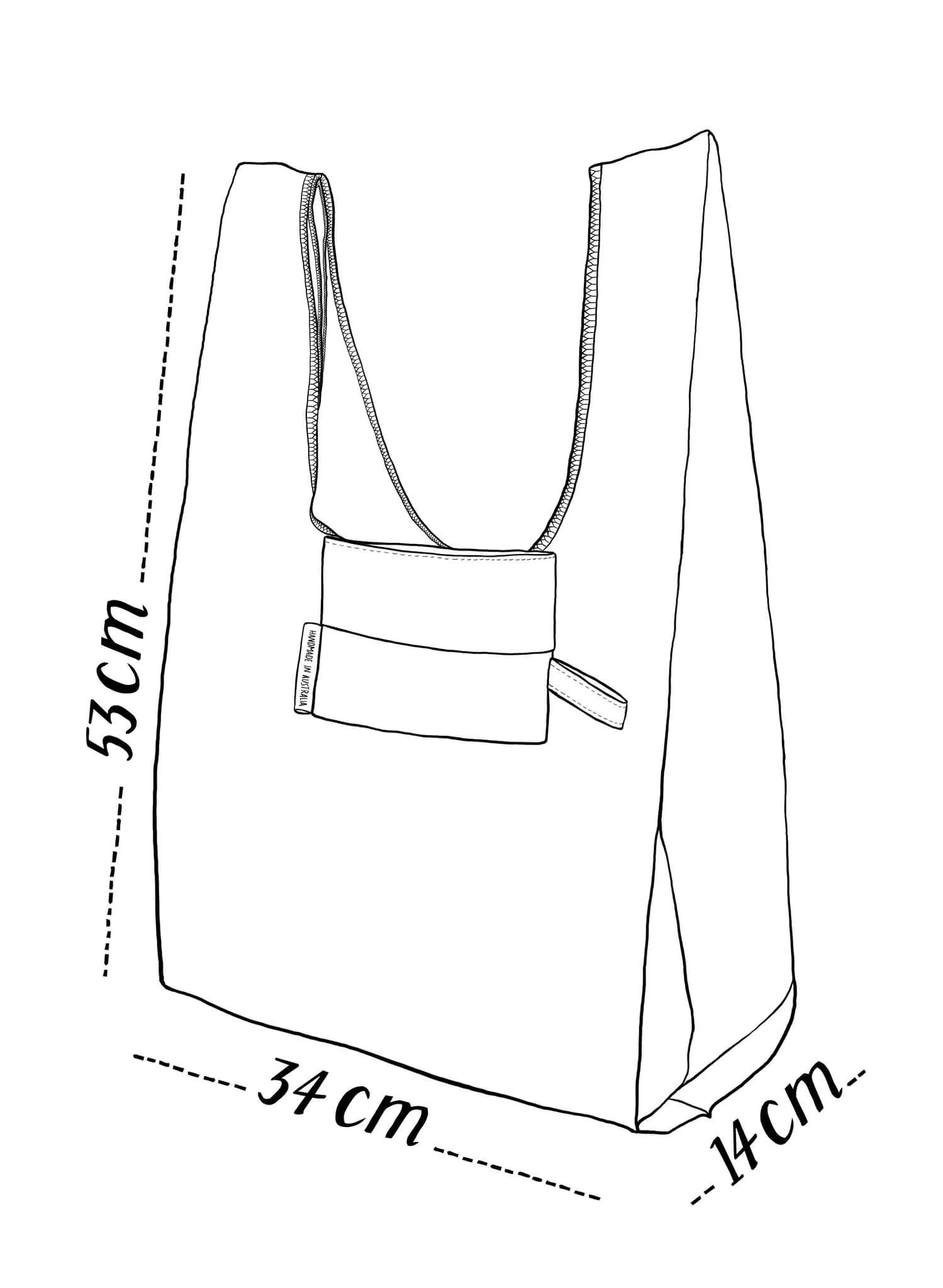 Shopping Bag - Floral impressions