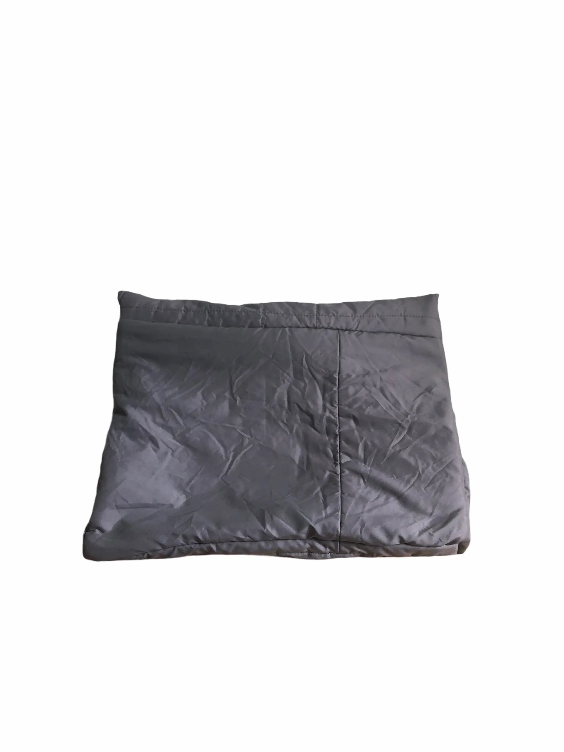 SILVER PUFFER STORAGE BAG