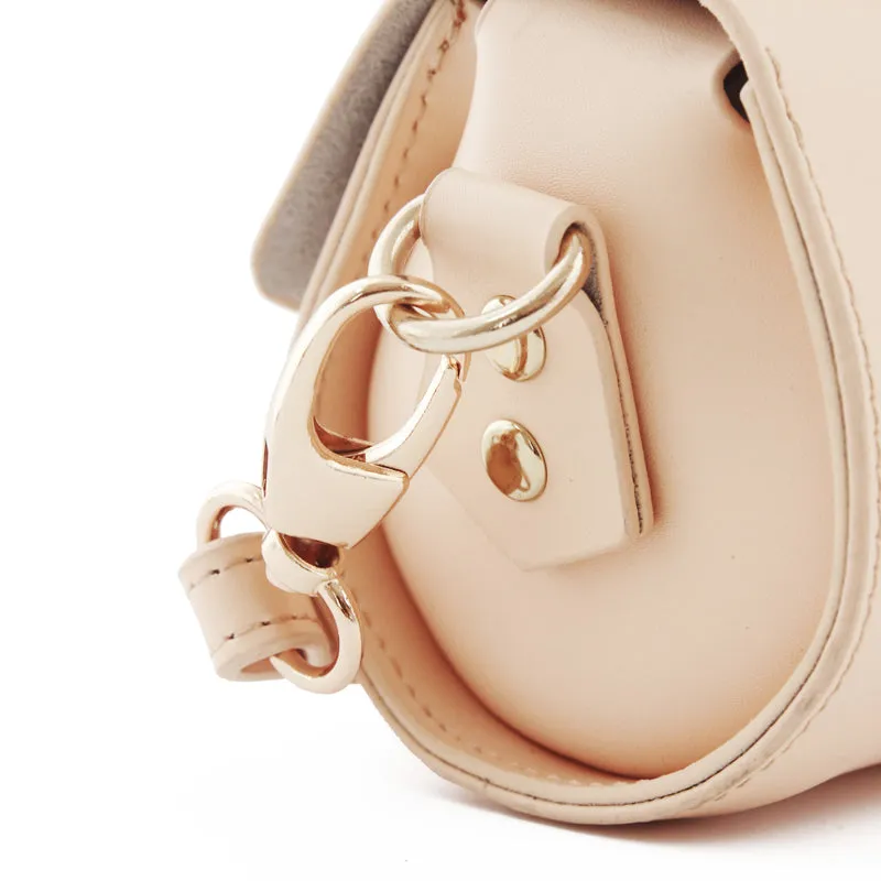 Small Womens Leather Barrel Crossbody Bags Leather Handbags for Women