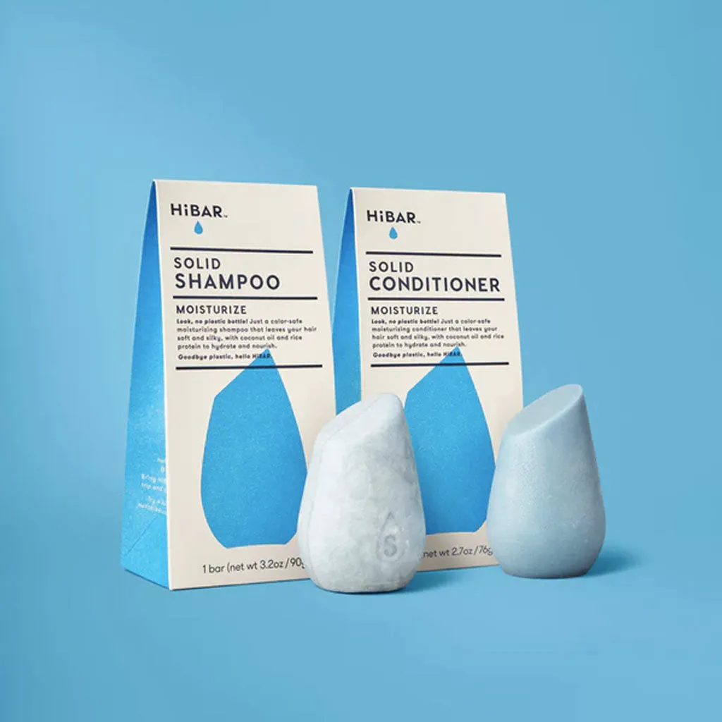 Solid Shampoo & Conditioner - Moisturize