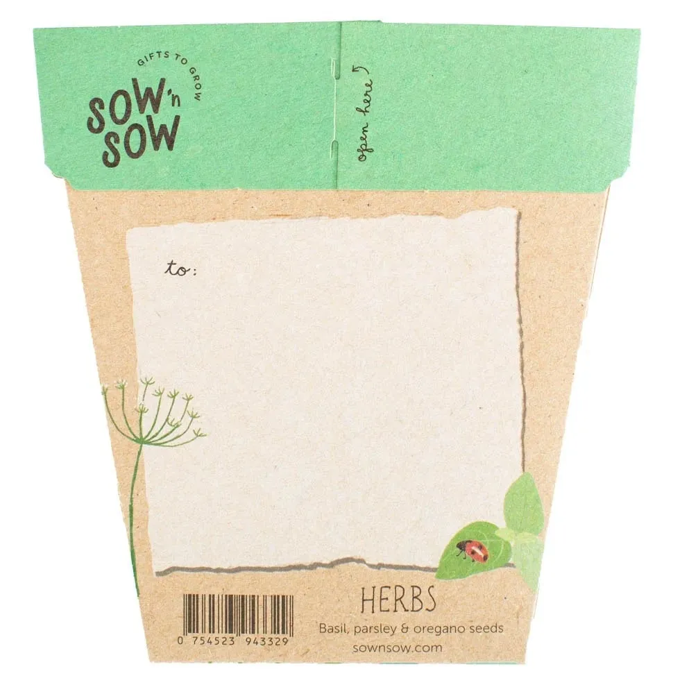 Sow 'n' Sow A Gift of Seeds - Herbs