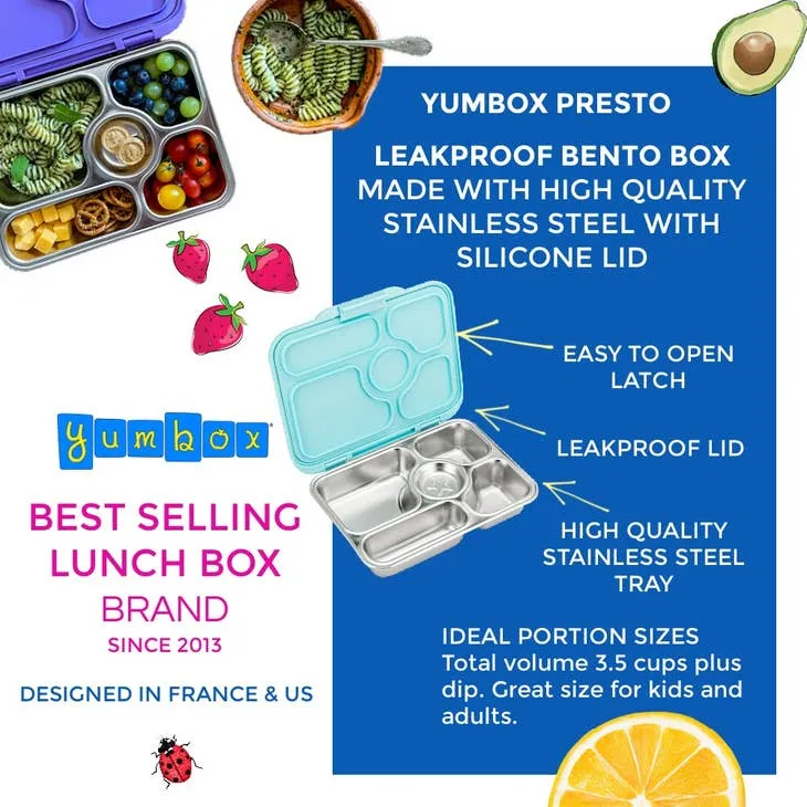 Stainless Steel Leak-Proof Bento Lunch Box