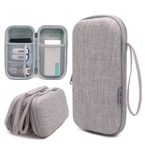 Storage Organizer hard drive Hard Drive Power Bank Adapter Accessories Phone bag case for Anker,ROMOSS
