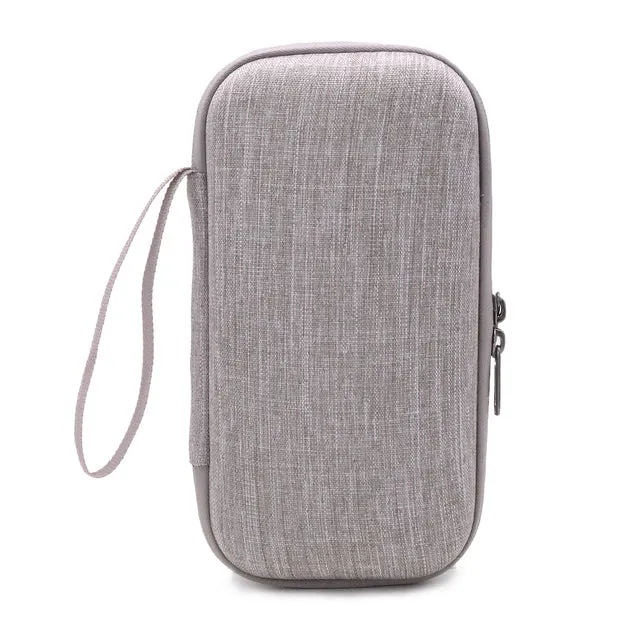 Storage Organizer hard drive Hard Drive Power Bank Adapter Accessories Phone bag case for Anker,ROMOSS