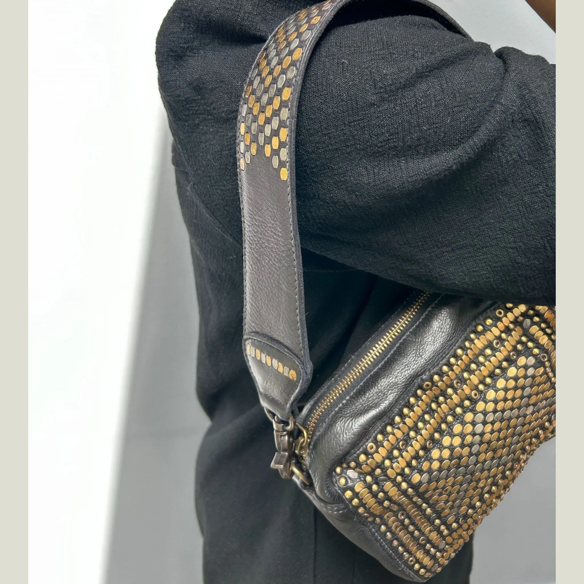 Studded Vintage style Camera bag