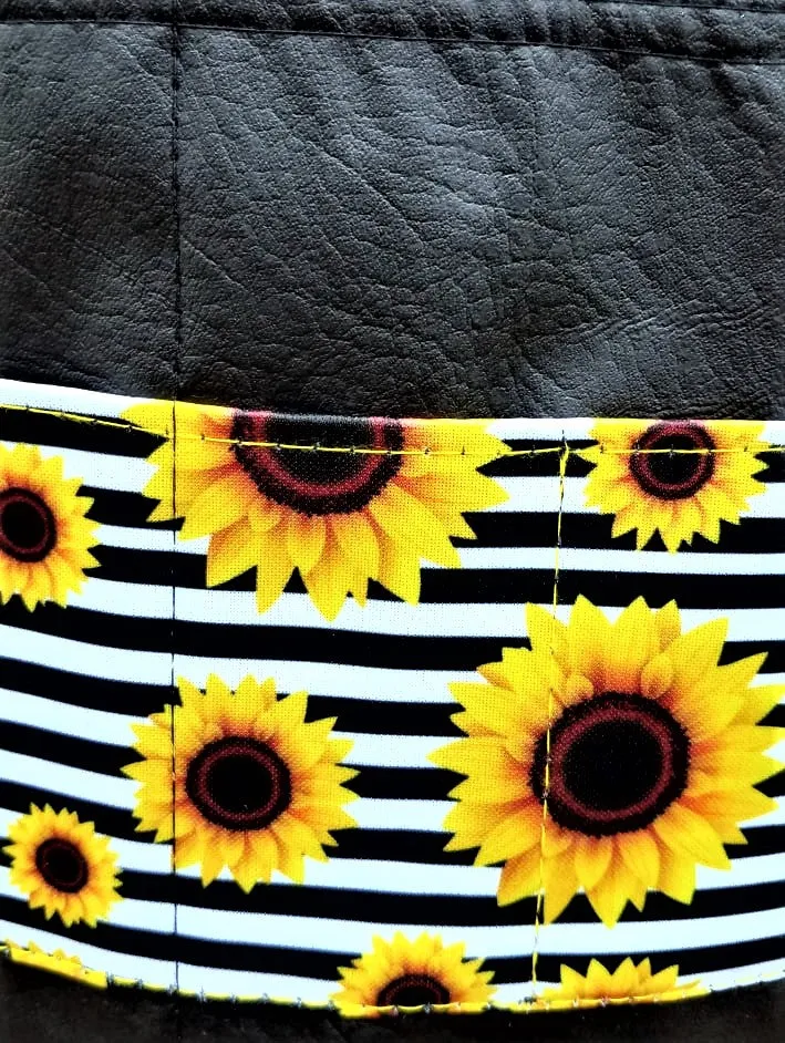Stylish Embroidered  Vinyl Apron