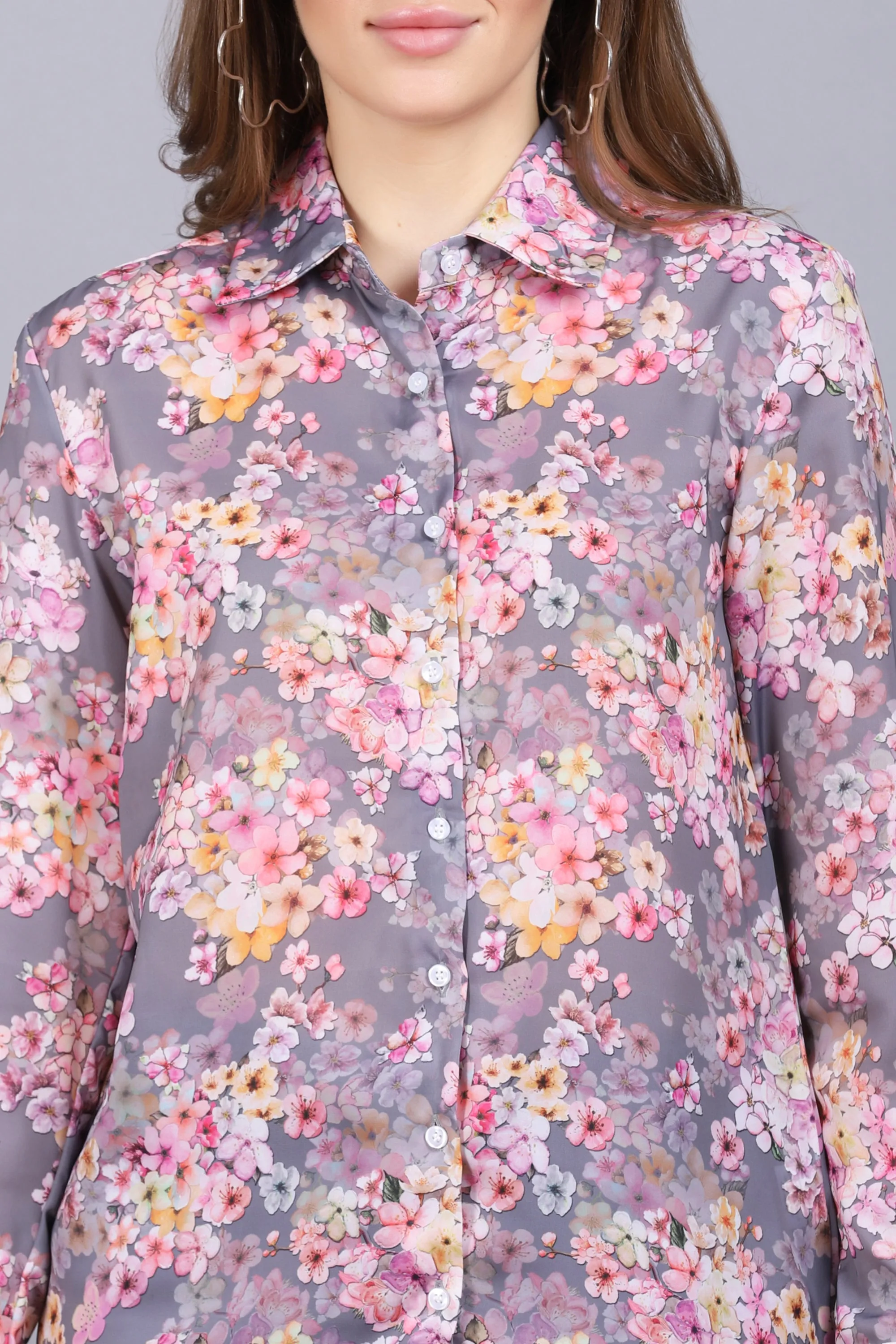 Stylish Floral Shirt For Women