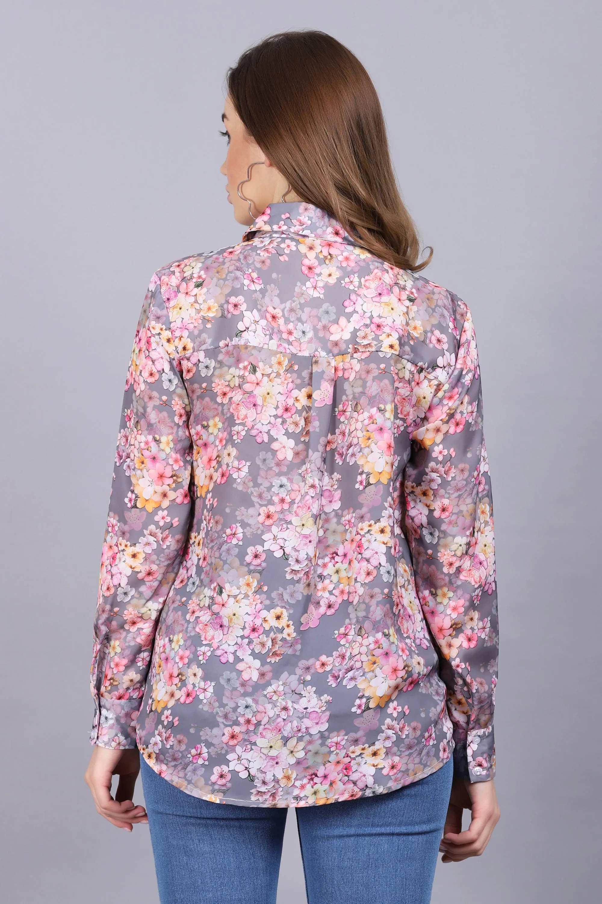 Stylish Floral Shirt For Women