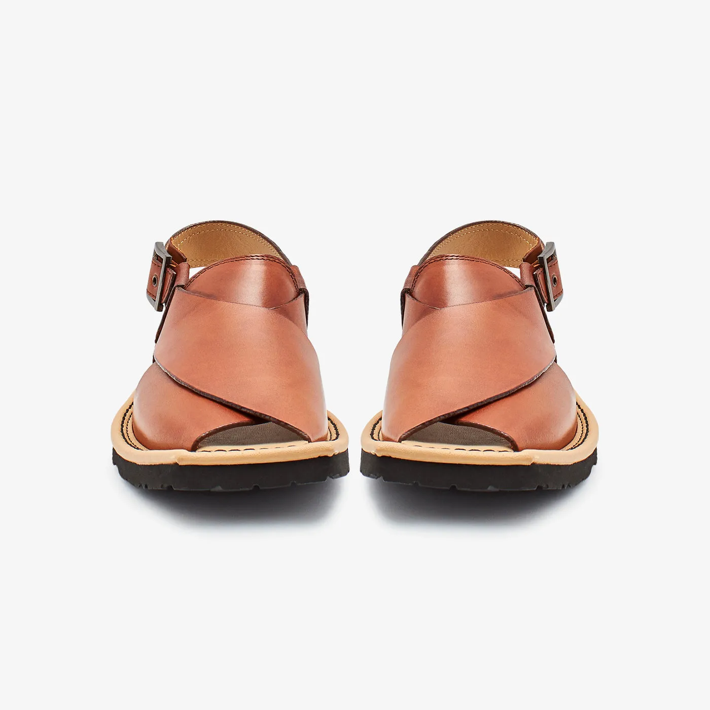 Stylish Peshawari leather Chappal
