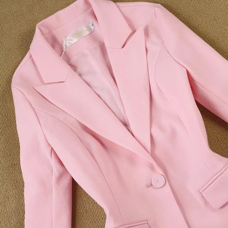 Stylish Pink Women's Suit