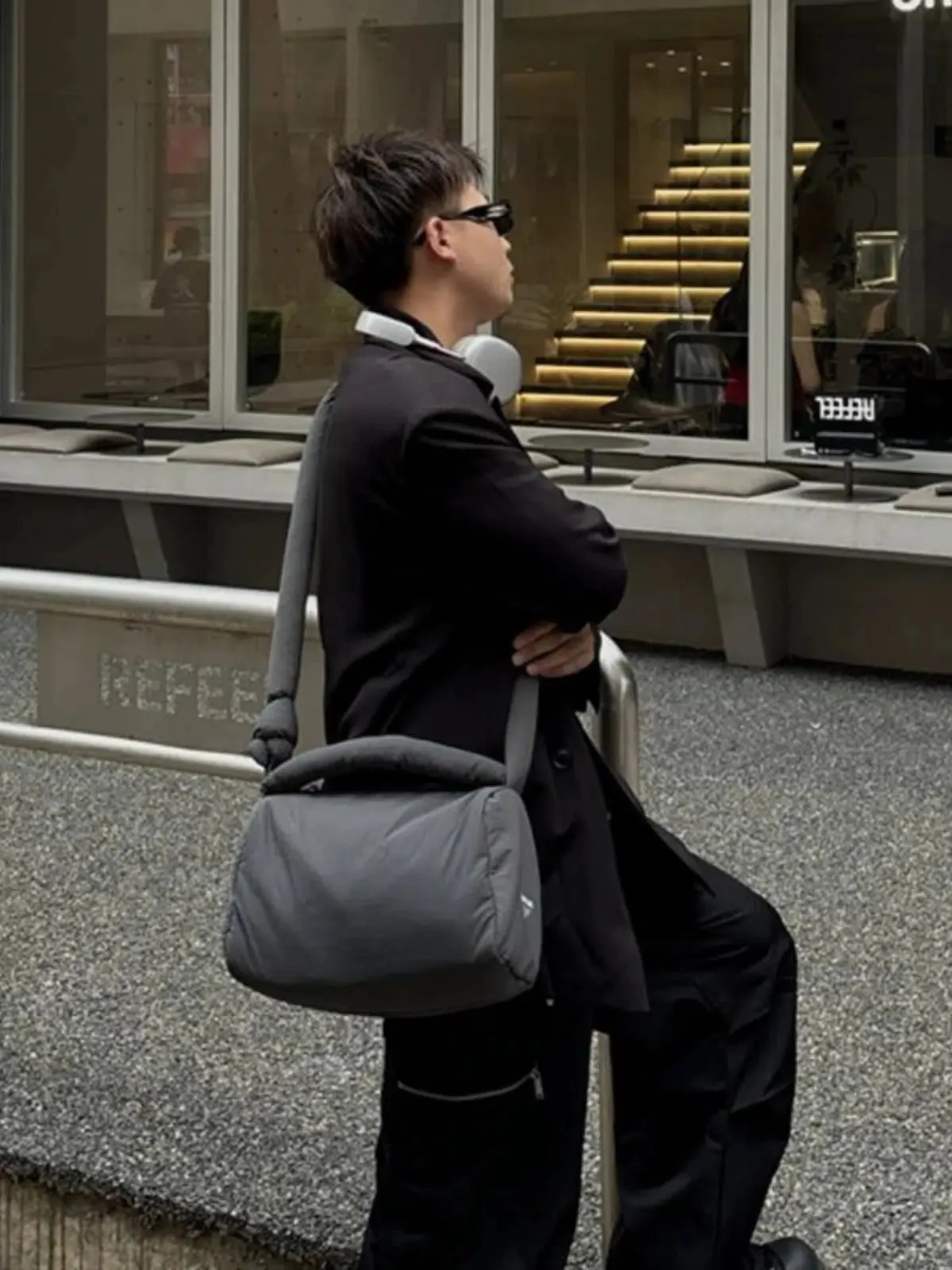 Stylish Puffy Design Shoulder Bag