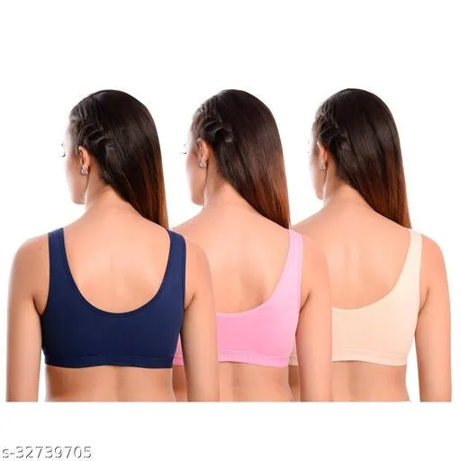 Stylish Women Bra 3 Pcs