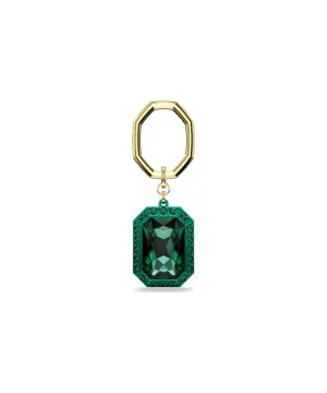 SWAROVSKI LUCENT OCTAGON CUT KEY RING
