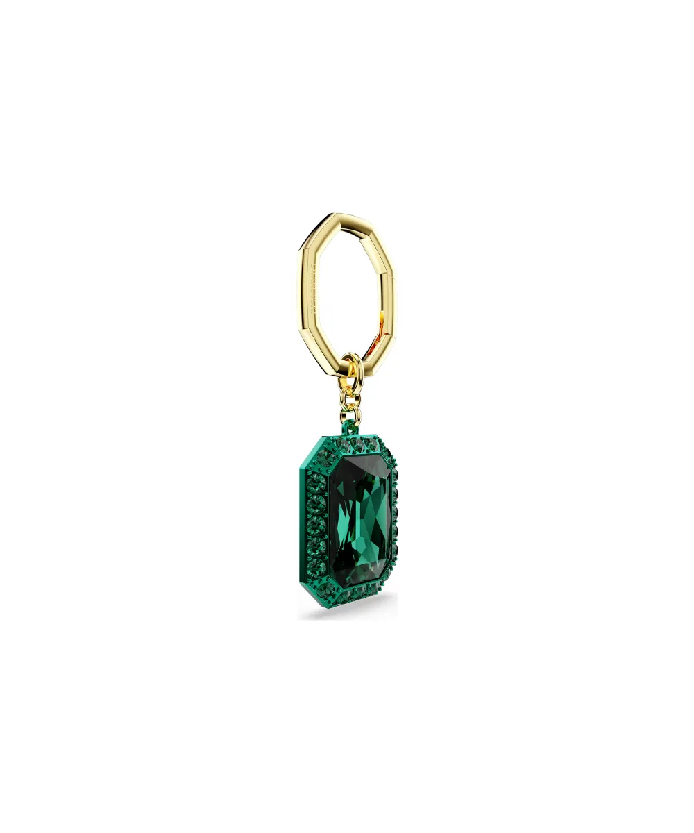 SWAROVSKI LUCENT OCTAGON CUT KEY RING